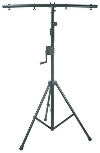 Image of QTX Heavy Duty Lighting Stand with Winch & T-bar