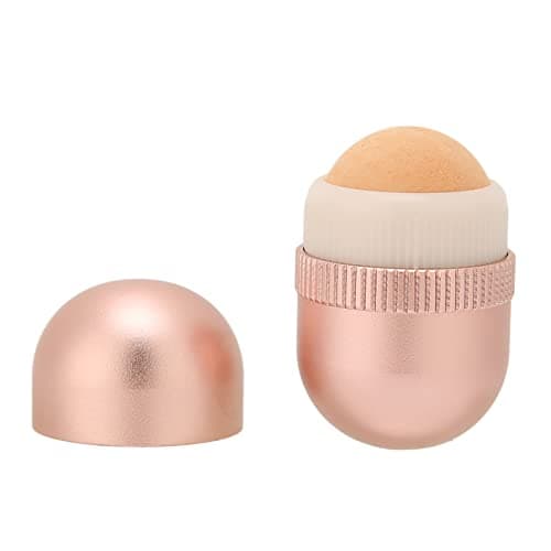 Image of Volcanic Oil Absorbing Roller, Oil Absorbing Face Roller, Volcanic Stone Facial Oil Absorbing Rod, Absorb Excess Oil Reusable Mini Facial Massage Volcanic Oil Absorbing Roller for Oily Skin