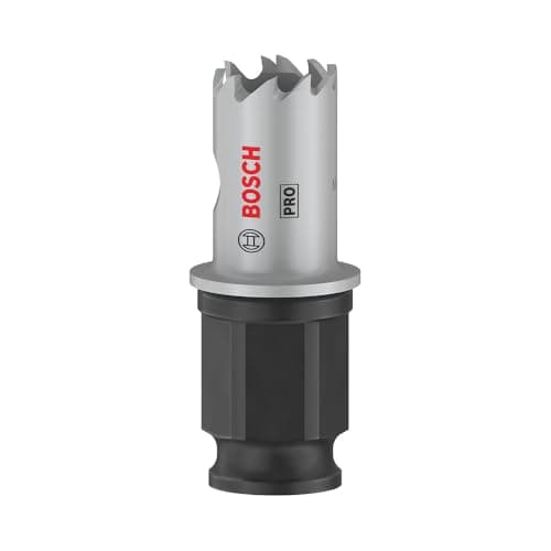 Image of Bosch PRO Sheet Metal Hole Saw, 16 mm, for Stainless Steel & Steel Sheets, Lasts Up to 2x Longer Than Standard HSS M3, Compatible with Bosch Power Change Plus Keyless Arbor