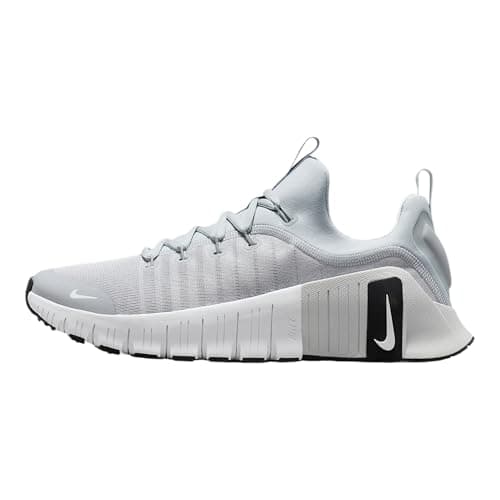 Image of Nike Mens Free Metcon 6, Wolf Grey/White/Photon Dust/Black, 9