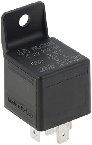 Image of Bosch 0332209150 Mini Relay 12V 30A, IP5K4 Operating Temperature from -40 Degree to 100 Degree C, 5 Pin Relay