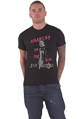 Image of Sex Pistols The T Shirt No Future Band Logo Official Mens Black XXL