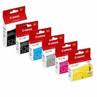 Image of Canon PGI-525 Black & CLI-526 Black Cyan Magenta Yellow Grey Bundle Pack