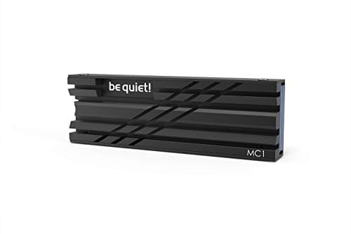 Image of be quiet! MC1 M.2 SSD cooler, efficient cooling for M.2 2280 SSDs, supports single- and double-sided modules, PlayStation 5 compatible, premium black design