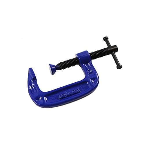 Image of Rolson 14202 50 mm Fine Thread G-Clamp, Blue