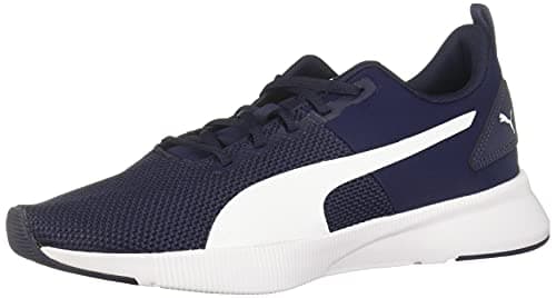 Image of PUMA Unisex Flyer Runner Sneaker, Peacoat White, 9 UK