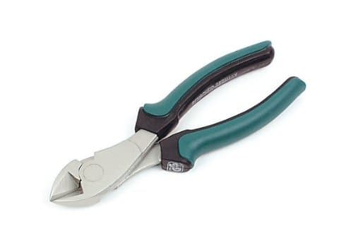 Image of Mannesmann M10958 180 mm Heavy-Duty Side Cutters with Matt Chromed Surface and Ergonomic Handles
