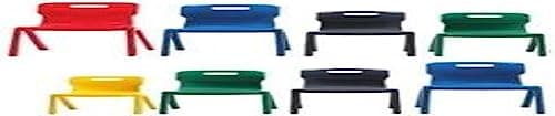 Image of Titan One Piece Classroom Chair 480x486x799mm Red KF72169