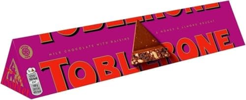 Image of Premium Swiss Chocolate Bar, Best Gift for Any Occasion (Toblerone Fruit & Nut Chocolate Bar 360g)