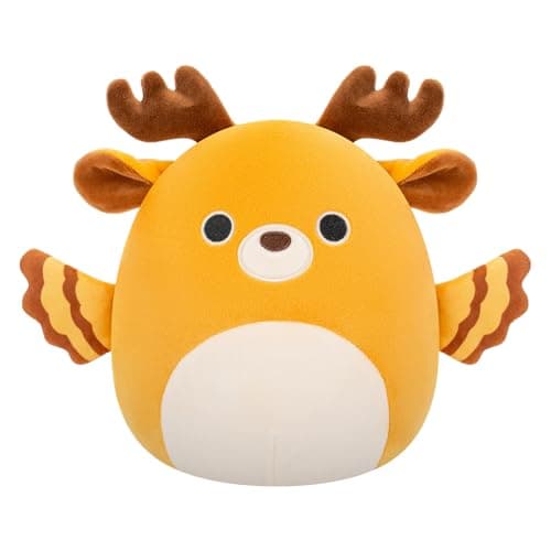Image of Squishmallows Original Adopt Me! 8-Inch Caelum Cervi Plush - Little Ultrasoft Official Jazwares Plush - Exclusive Virtual Item Code Included