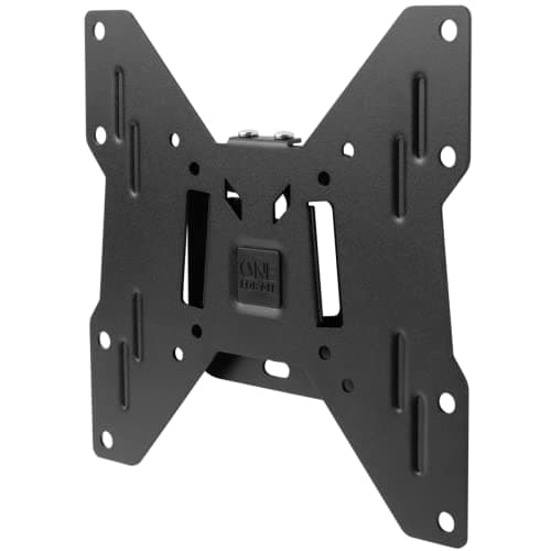 Image of One For All TV Bracket – Fixed Wall Mount – Screen size 13-43 Inch - For All types of TVs (LED LCD Plasma) – Max Weight 50kgs – VESA 75x75 to 200x200 - Black – Smart Line – WM2211