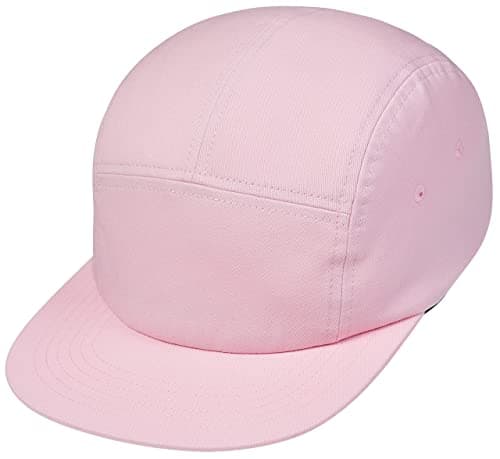Image of Enter the Complex® 5 panel cap, 100% cotton, adjustable size, pink, One Size