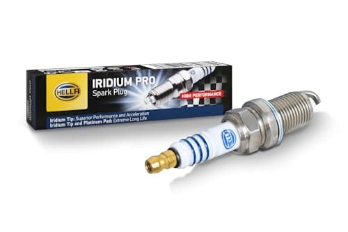 Image of HELLA 8EH 188 706-341 Spark Plug - Iridium Pro IM8RC5-8P - Spanner size: 16 - Thread Length: 19mm - Electrode Gap: 0.8mm