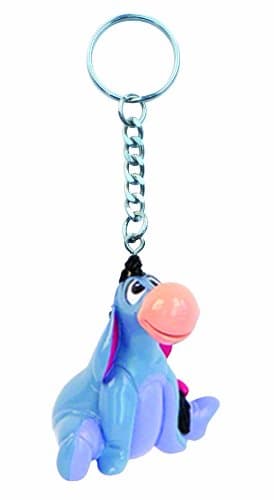 Image of Disney Eeyore PVC Figural Key Ring,Blue
