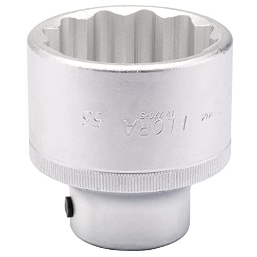 Image of Draper 898 Elora Bi-Hexagon Socket, 3/4" Square Drive, 55mm