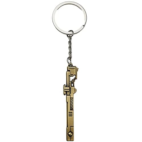 Image of Starforged Tau Empire Pulse Rifle men's accessories Keychain Tau Warhammer 40K