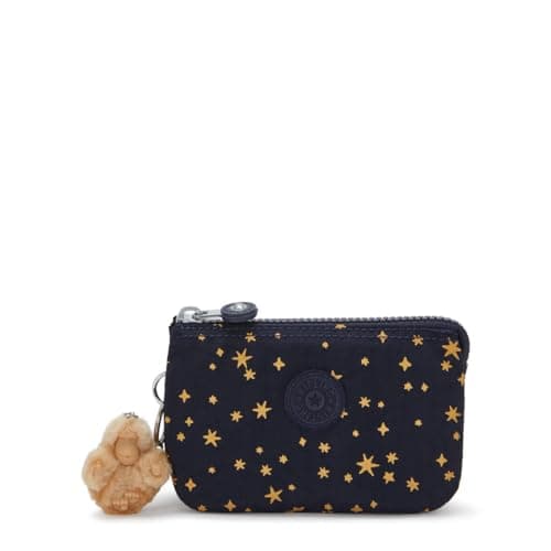 Image of Kipling Creativity S Small Purse, Pouches, Cases, Ultimate Stars (Blue)