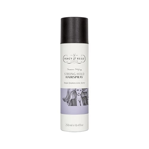 Image of Percy & Reed Session Styling Strong Hold Hairspray - Lightweight, Long-Lasting Hold, Flexible Control, Humidity Resistant, Heat Protection, Tames Flyaways. Sulphate-Free, Vegan-Friendly - 250ml