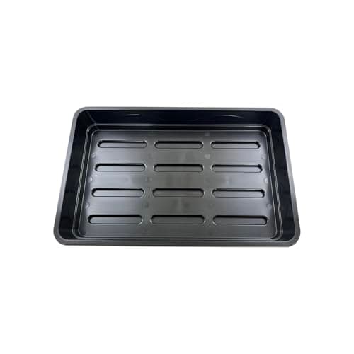 Image of Oakland Gardens 58cm Plant Trays – Large Seed Gravel Tray Without Holes | Grow Bag Tray – Heavy Duty, Reusable for Seed Starting, Propagation, Indoor/Outdoor, Pack of 4