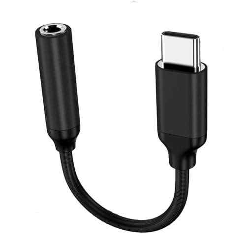 Image of Apple MFi Certified USB C to 3.5mm Headphone Jack Adapter for iPhone 15/15 Pro/Pro Max/Plus, Type C Aux Dongle Cable for Pad, Galaxy S23/S23/S22/S21Ultra, MacBook,Note (Gray)