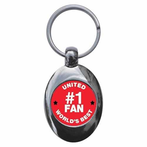 Image of Ozorath United #1 Fan Keyring Keychain Key Ring Chain With Trolley Coin