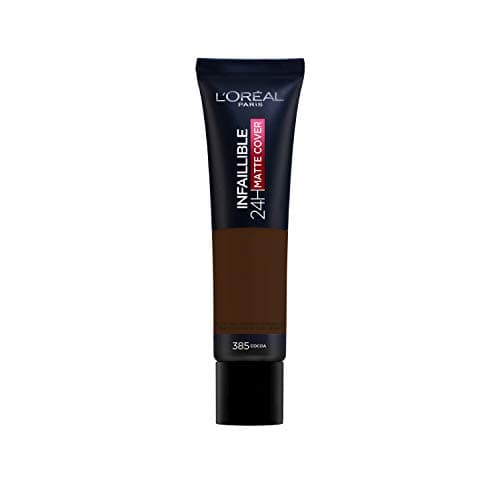 Image of L'Oreal Paris Infallible 24H Matte Cover Foundation 385 Cocoa
