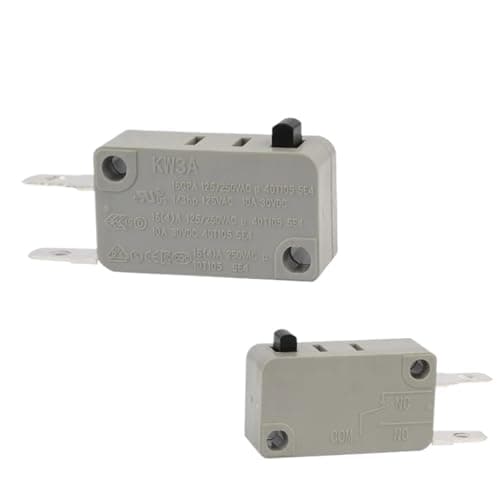 Image of KW3A Small Micro Switch Two Pin Normally Closed Water Gun 16a250v, Water Pump, High Pressure Valve Accessories, Ma(2 of Them)