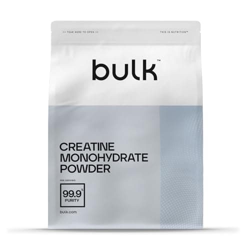 Image of Bulk Creatine Monohydrate Powder 500g, Micronised Creatine Supplement for Strength, Power & Performance, Unflavoured Vegan, Easy to Dissolve, Boosting Supplement for Men & Women