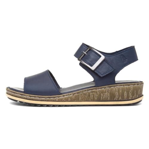 Image of Hush Puppies Ladies Ellie Sandal, Navy, 5