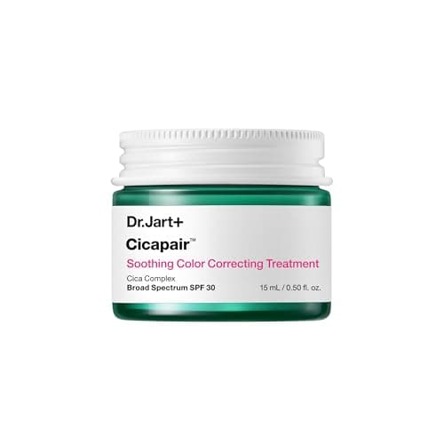 Image of Dr.Jart+ Cicapair Soothing Colour Correcting Treatment SPF 30 with Centella Asiatica Extracts | cc cream | Rosacea Treatment | Korean Skin Care, 15 ml