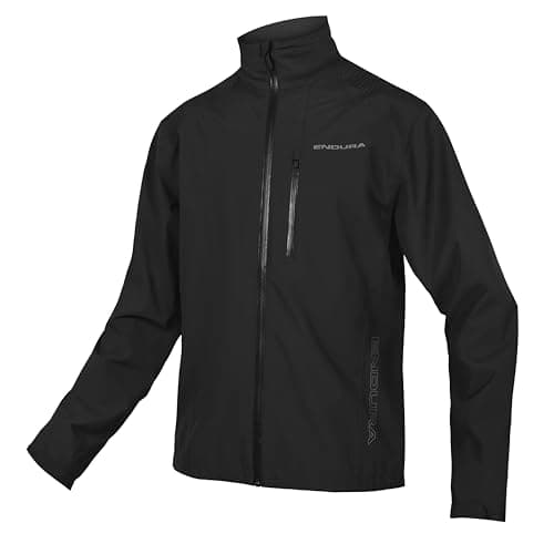 Image of Endura Hummvee Waterproof Cycling Jacket | MTB Jacket | Zip Pockets | Breathable | Ventilated | Durable Jacket, Black, M