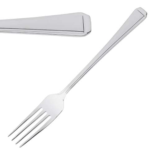 Image of Amefa Harley Table Fork Cutlery Dining Kitchenware Tableware Cookware Cooking Kitchen Home Restaurant 18/10 Stainless Steel. Pack quantity: 12