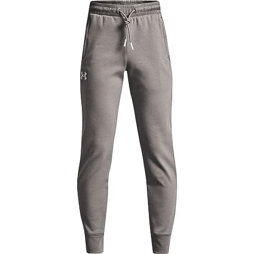 Image of Under Armour Boys Summit Knit Pants Junior Grey 5-6 Years