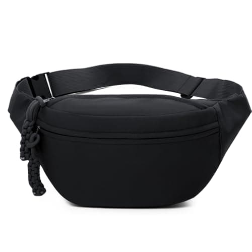 Image of Estwell Waist Fanny Pack Men Women Waist Bag Lightweight Adjustable Waist Pack Fashion Bum Bag for Walking Hiking Jogging Traveling