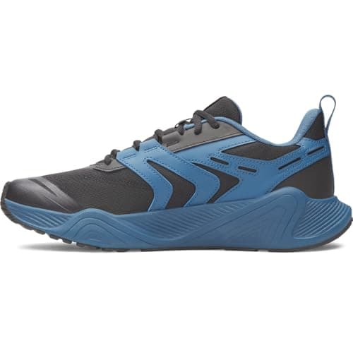Image of Under Armour Men's Charged Commit Trainer 5 Sneaker, (498) Wham Blue/Black/Apollo Orange, 7