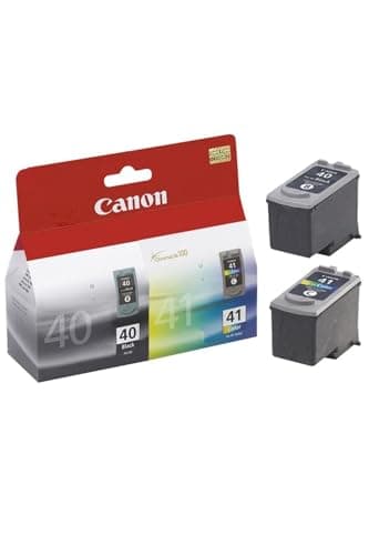 Image of Canon PG-40 Black & CL-41 Colour Ink Cartridge Combo Pack – 0615B043