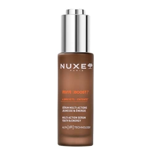 Image of Nuxe Men Multi-Action Serum Youth & Energy 30ml,Anti-Ageing Face Serum with ALFA 3R Technology, Ash Bark Oleo-Extract, Squalane & Hyaluronic Acid, Revitalises Skin, Smooths Wrinkles & Boosts Hydration