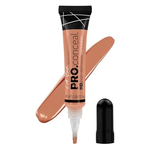 Image of L.A. Girl PRO.Conceal HD High Definition Concealer, Nude 8g - Creamy Blendable Formula for Flawless Coverage, Colour Correcting & Highlighting