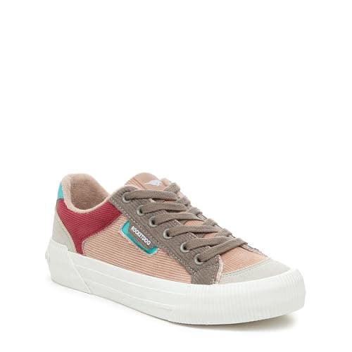 Image of Rocket Dog Womens Cheery Block Size 6 Grey Pink