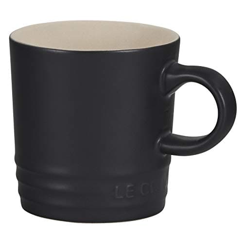 Image of LE CREUSET Stoneware Espresso Mug, 100 ml, Matte Black, 70305100000099