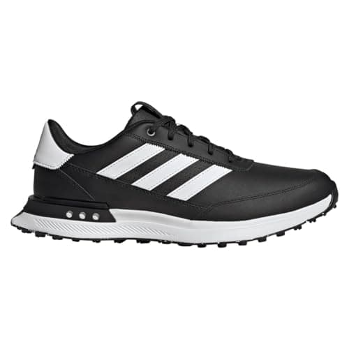 Image of adidas Golf Mens S2G Spikeless Golf Shoes - Core Black/Cloud/Teal - UK 8