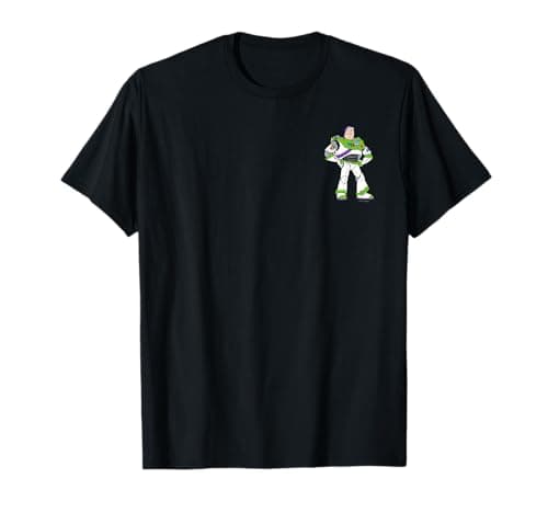 Image of Disney and Pixar's Toy Story Buzz Lightyear Pocket Logo T-Shirt