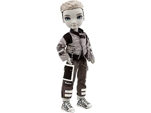 Image of Rainbow High Shadow High Series - ASH SILVERSTONE - Greyscale Fashion Doll With Slick Black Hair, Two Designer Outfits, & Accessories - Collectable - For Kids Ages 6+