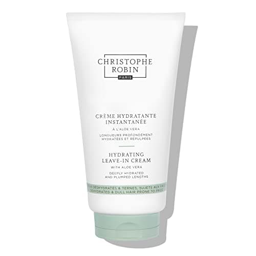 Image of Christophe Robin Hydrating Leave-In Cream 150ml – Lightweight Moisturizing Treatment for Dry & Frizzy Hair – Detangles, Smooths & Enhances Shine