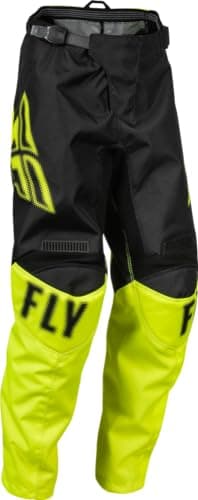 Image of Fly MX-Pants F-16 Youth Black/Hi-Vis (18)