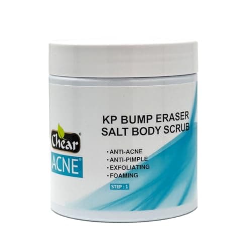 Image of Chear KP Bump Eraser Body Scrub 300g – Keratosis Pilaris & Body Acne Exfoliating Scrub, Smooths Rough Skin & Strawberry Legs, With Salicylic Acid, Niacinamide, Jojoba, Avocado & Aloe Vera
