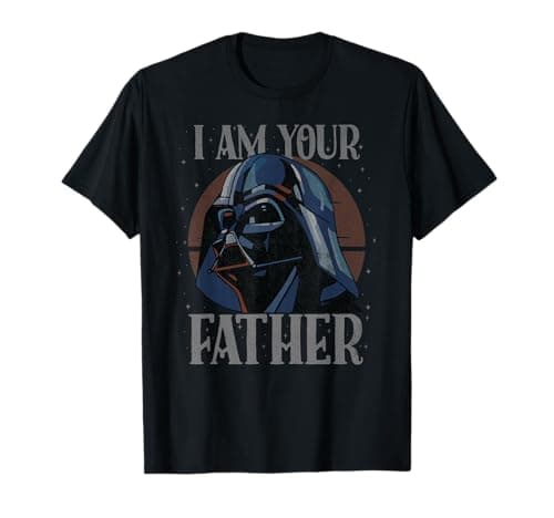 Image of Star Wars Darth Vader I Am Your Father Retro T-Shirt