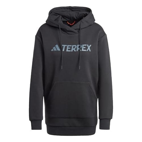 Image of adidas Women's Terrex Multi Large Logo Hoodie, Black, L