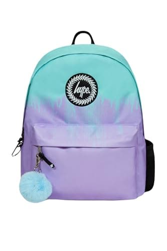 Image of hype Iconic Drips Backpack (One Size) (Blue/Lilac)