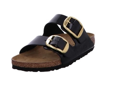 Image of BIRKENSTOCK Arizona Big Buckle mules Black, Black 1027918, 6 UK